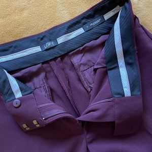 Burgundy Dress Pants